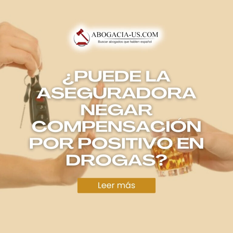 ¿Es posible que la aseguradora le niegue su derecho a la compensación de los trabajadores por resultar positivo en una prueba de drogas?