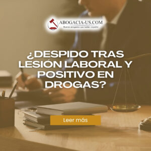 ¿Tiene derecho su empleador a despedirlo si tras una lesión laboral las pruebas de drogas le dan positivo?