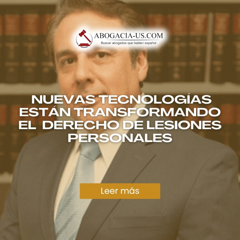Cómo las nuevas tecnologías están transformando el futuro del derecho de lesiones personales