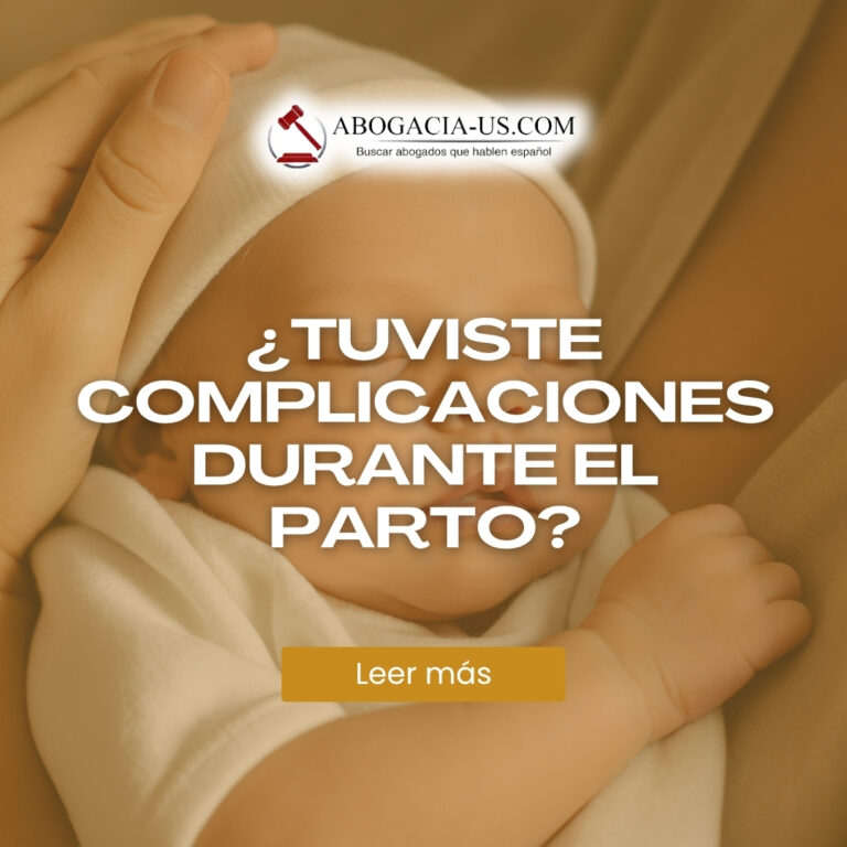 ¿Tuviste complicaciones durante el parto? Un abogado para lesiones de nacimiento puede ayudarte