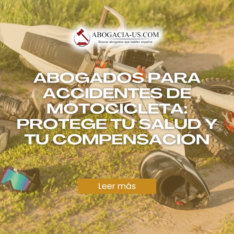 Abogados para accidentes de motocicleta: Protege tu salud y tu compensación